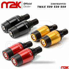 COPPIA BILANCERI CONTRAPPESI MANUBRIO YAMAHA TMAX T-MAX T MAX 500 530 560 cc