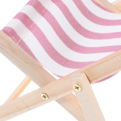 Wooden Ornaments Deck Chair Decoration Office Phone Stand Mobile Holder - 第 9/12 張圖片