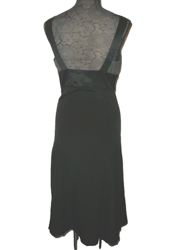 NWOT Gryphon New York Silk Dress Black Size Large - Picture 9 of 12