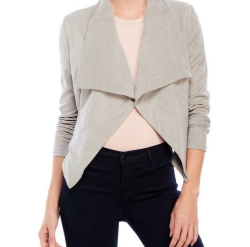 Romeo \u0026 Juliet Couture Drape Faux Suede 