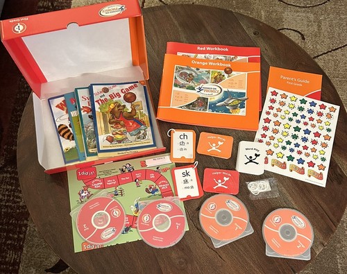 Hooked On Phonics Learn To Read First Grade Box Set Grade 1 - Imagen 1 de 12