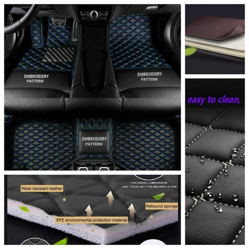 Fit Ford Crown Victoria Fusion Taurus Car Floor Mats Auto Carpets Waterproof Mat - Imagen 11 de 41