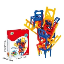 Balance Chair Toy children's brain game Educational Stacking Block Toy Toy Gift