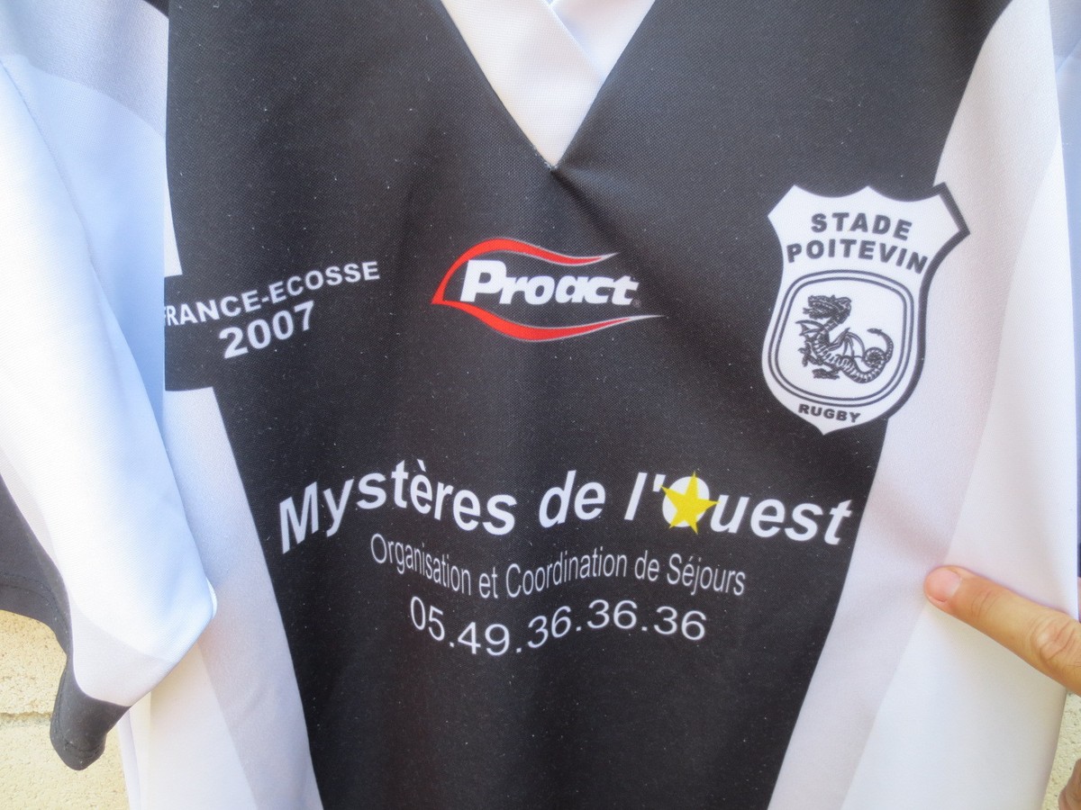 MAILLOT RUGBY porté Stade Français Challenge Cup 2018