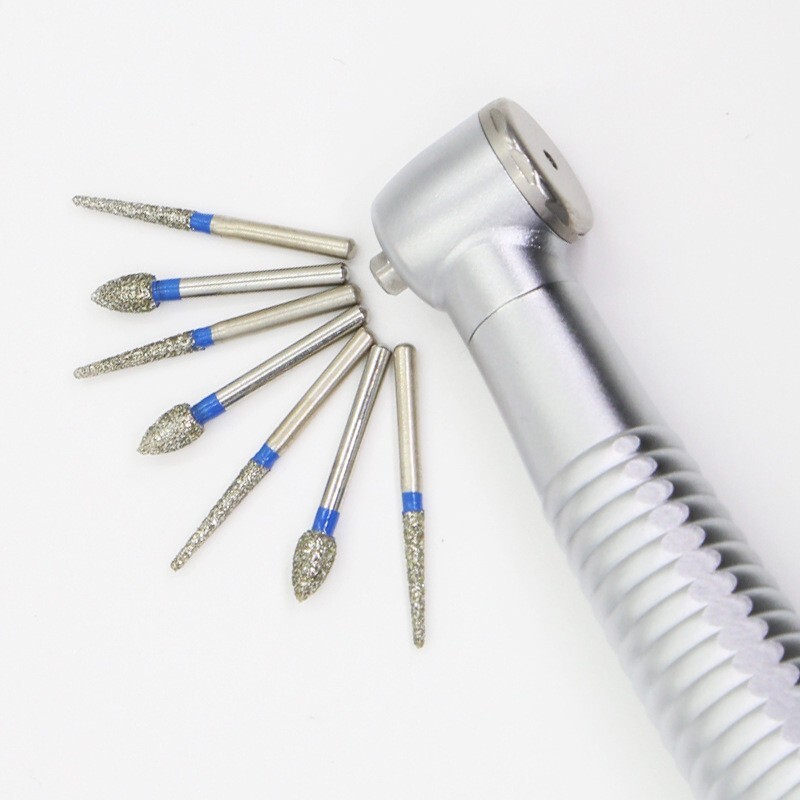 High Speed Handpiece Burs 20X AZDENT Dental FG Diamond Burs - Friction Grip For High Speed Handpiece, 1.6mm Shank AZDENT Diamond Dental Burs - Foto 9