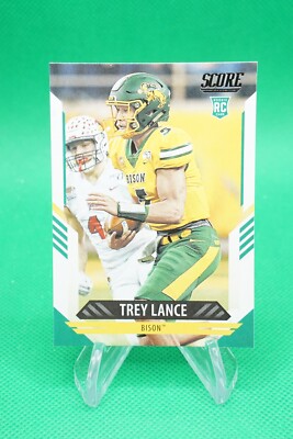2021 Score Rookies #303 Trey Lance North Dakota State Bison TL4