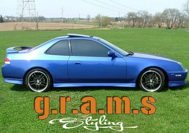 后保险杠唇适用于本田 Prelude MK5 v8 — 第 3/4 张图片