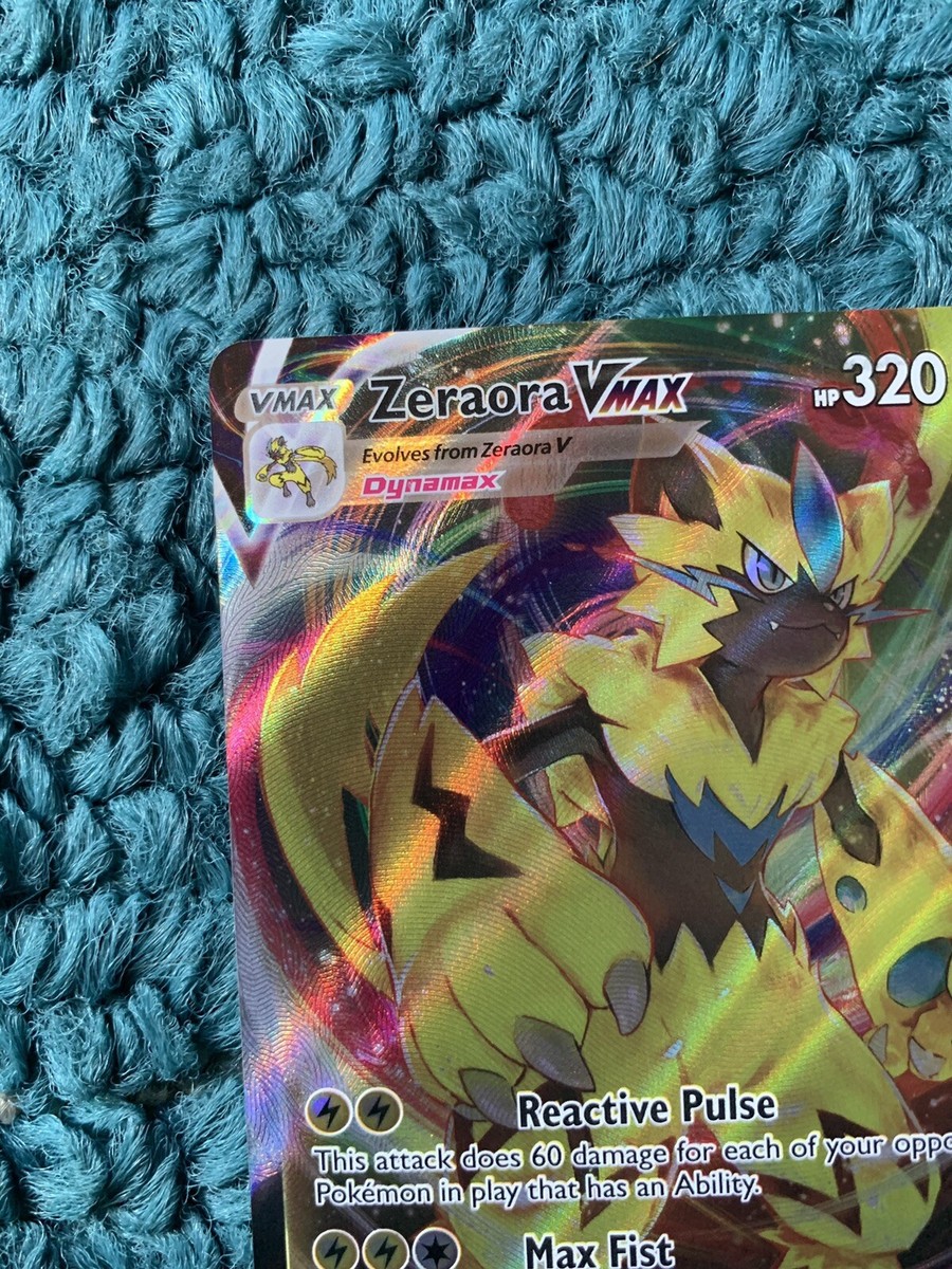 ZERAORA VMAX 054/159 Crown Zenith Set - ULTRA RARE Full Art