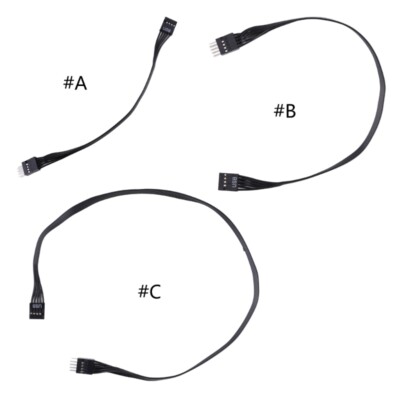 Computer Chassis Front Motherboard 9Pin USB 2.0 Extension Cable 20cm/30cm/50cm