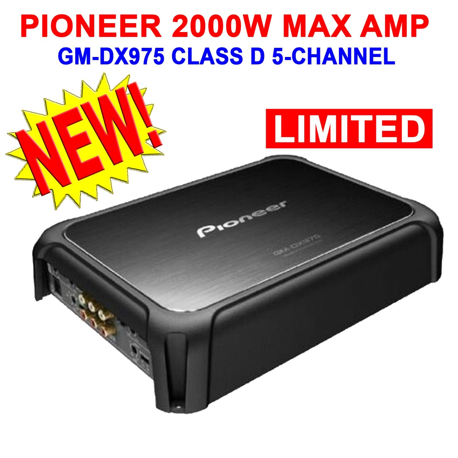 pioneer 5 channel amp
