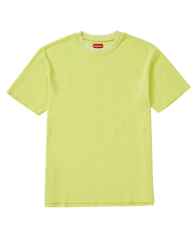 Chemise Supreme SS19 Supreme Stripe côtelé haut gaufré vert taille L