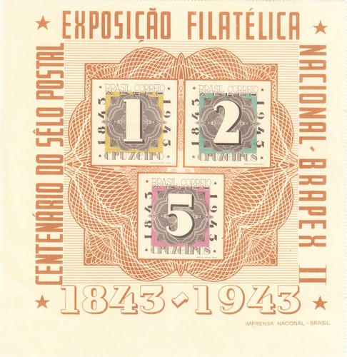 W BRAZIL C53 BRAPEX PHILATELIC EXHIBITION - 第 1/1 張圖片