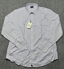 UNTUCKit Lincourt Shirt Mens 2XL Slim Fit Purple Check Long Sleeve Button Up New