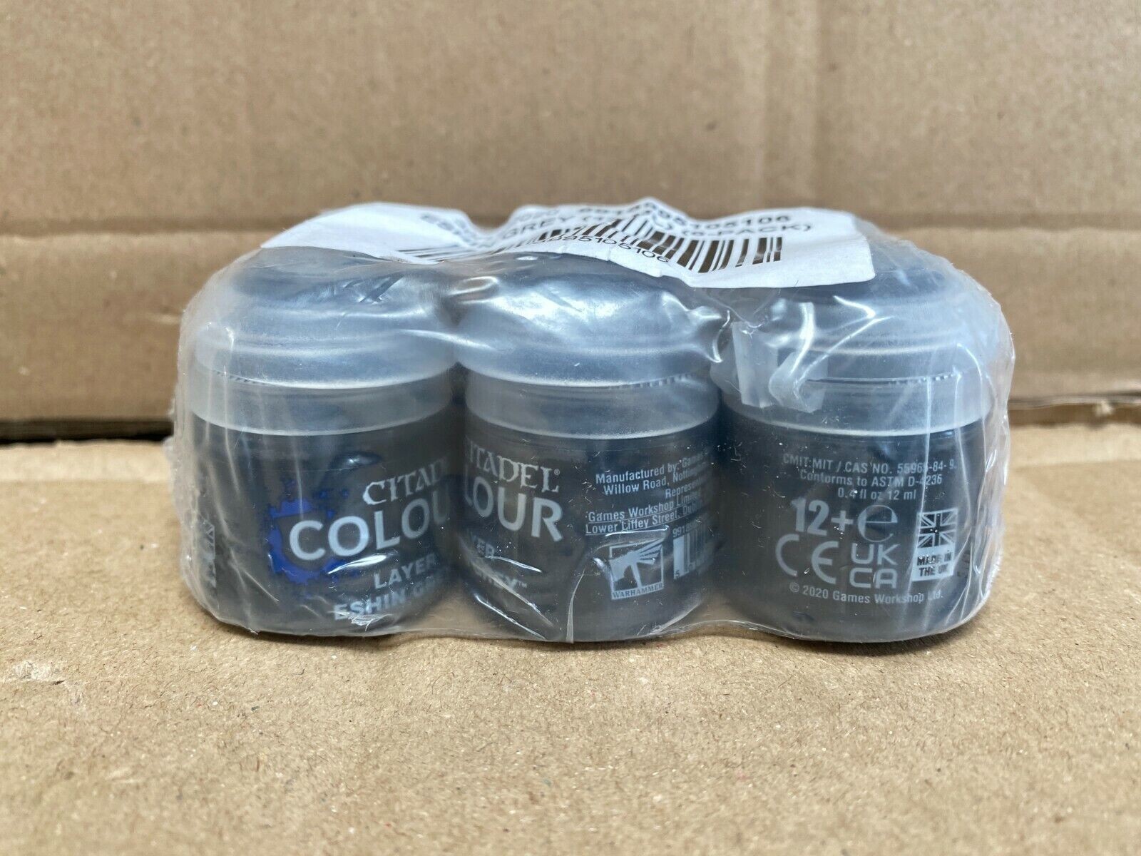 Citadel Layer - Eshin Grey 6 X 12ml/ 16,99€ (100ml/ 23,59€) (ur)