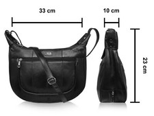 STOCK CLEARANCE SALE Ladies Handbag Real Leather Cross Body  Shoulder Hand Bags