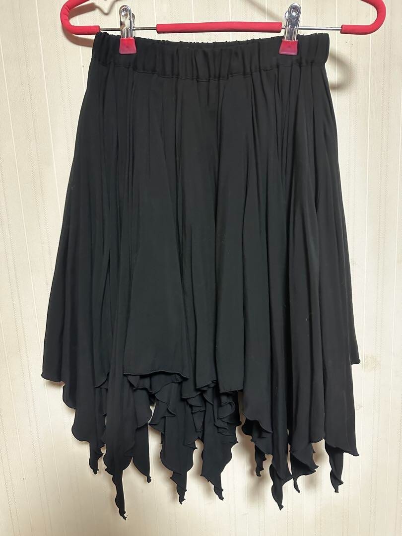 スカート 00s peace now frill skirt gothic BLACK PEACE NOW Goth Skirt Original From Japan M SIZE Jirai Kei