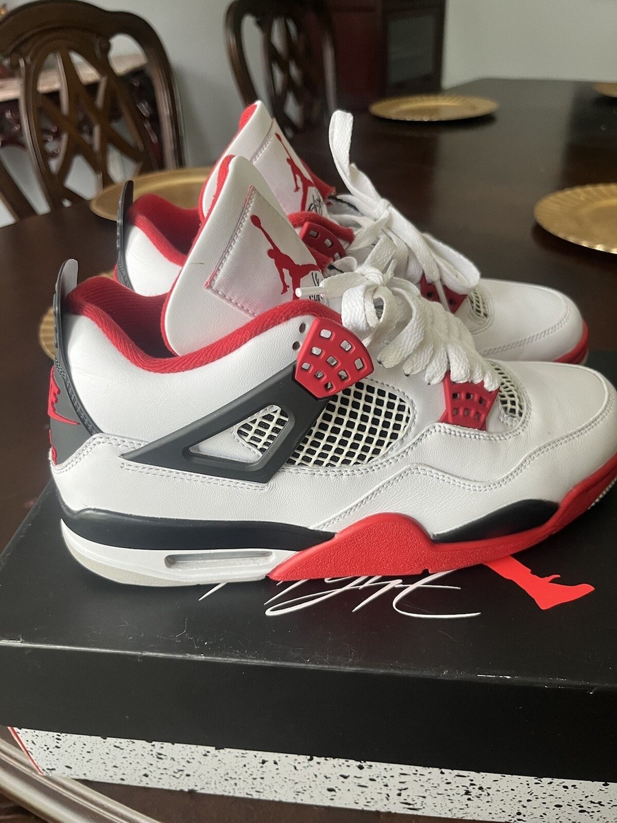 靴 Nike Air Jordan 4 Retro OG \"Fire Red\" 61dHGUI8u+L._SY300_QL30_.jpg