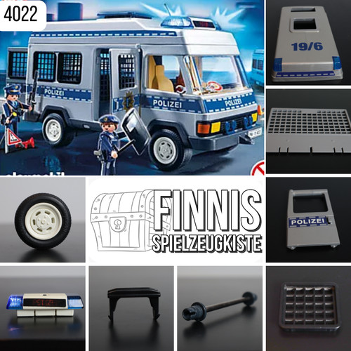 Playmobil 4022 Polizei Mannschaftswagen Police Action City Life zum Aussuchen