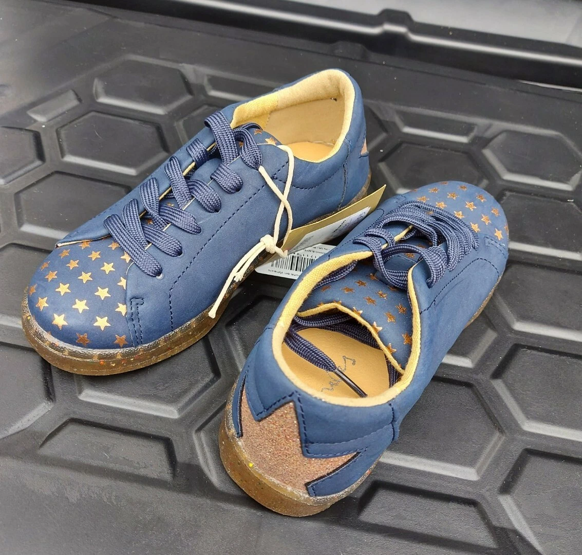 Joules Girls Solena Cupsole Trainers Navy Star children s 11