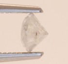 Loose 0.61ct round I3 H diamond estate 5.10 X 3.41mm brilliant vintage .61ct — photo 5