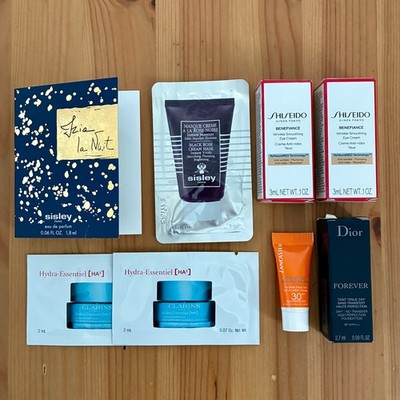 Beauty Pflege Parfum Make up Paket Sisley, Shiseido, Clarins, Dior, Lancaster