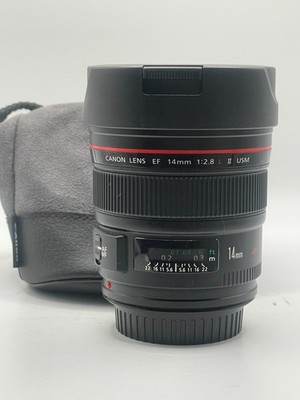 CANON EF 14mm 1:2.8 L II USM OBJEKTIV - E F 14mm f/2.8L MK2 - GUT