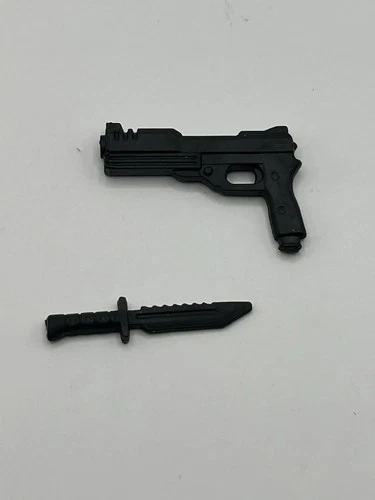 New ListingGIJoe Classified Series Night Viper Pistol & Knife Fodder 1/12 Scale