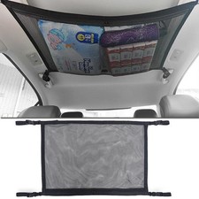 Car Roof Interior Car Ceiling Storage Net Cargo Pocket Stowing Tidying Mesh Bag