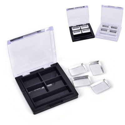 Empty 4 Square Grids Eyeshadow Lipstick Box Cosmetic Packing+Palette  FP0wYROY