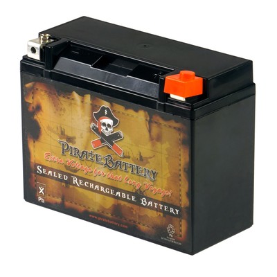 YTX24HL-BS  High Performance - Maintenance Free - Sealed AGM Motorcycle Battery
