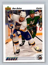 1991-92 Upper Deck #358 Dan Quinn St. Louis Blues