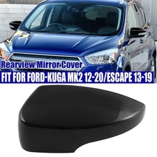 Links Spiegelkappe Gehäuse Abdeckung Für FORD ECOSPORT 2013+ /KUGA 2013+ Schwarz