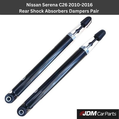  Rear Shock Absorbers Pair For Nissan Serena C26 2010-2016