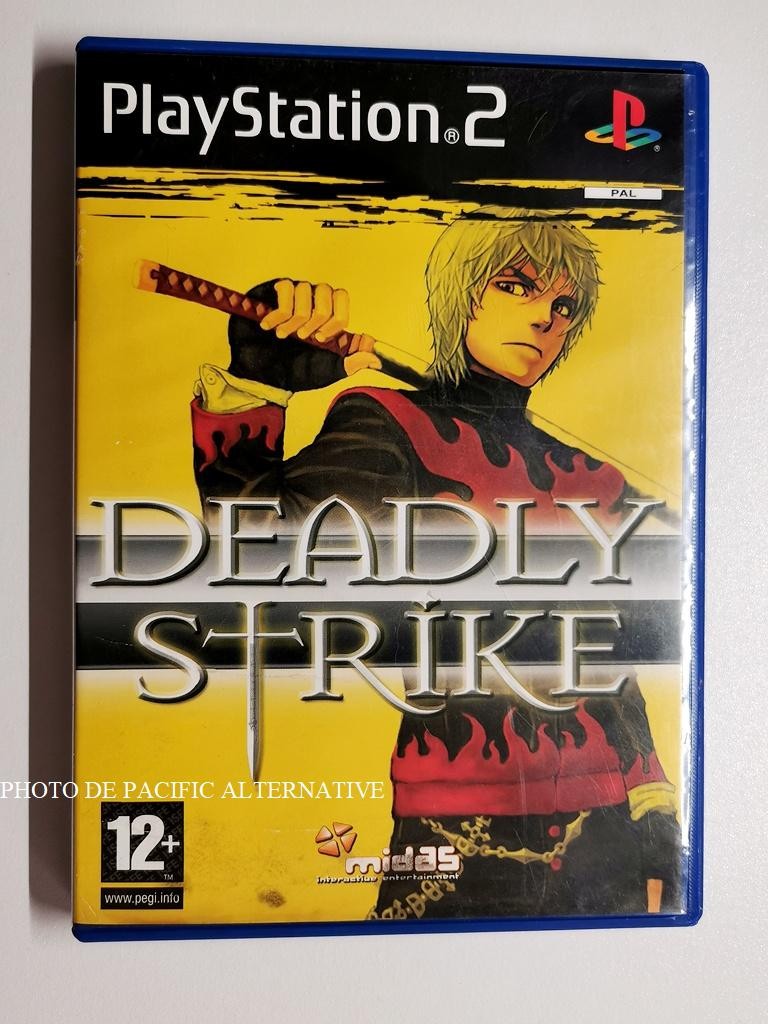 jeu DEADLY STRIKE pour playstation 2 PS2 francais game combat lutte COMPLET #01