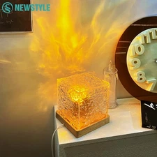 Water Wave Lamp Galaxy Projector Light - 16 Colors, Remote Control, 3D Effect