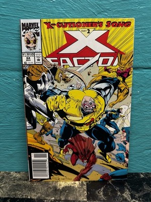 X-Factor #84b Nov. 1992 Marvel Comics Newsstand Edition