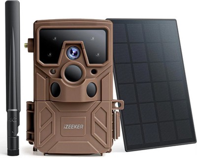 2K 4G LTE Solar Jagdkamera - 940NM - SD 32G - 0,1s Trigger - 14MP