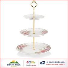 Modern 3-Tier Dessert Stand, Perfect for Cupcakes and Afternoon Tea Serving