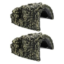 2 PCS Turtle Basking Platforms Dock Reptile Shelter Lizard Habitat