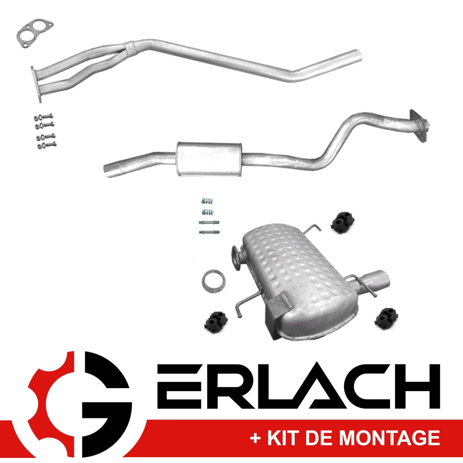 Silencieux échappement BMW E90 320i pour restauration mécanique et remplacement pièce usée