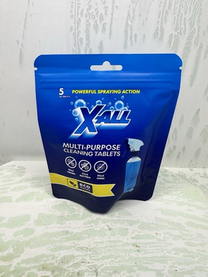 #ad X ALL multipurpose cleaning tablets 1 tab makes 16 ozs 5 tablets Xall $19.99