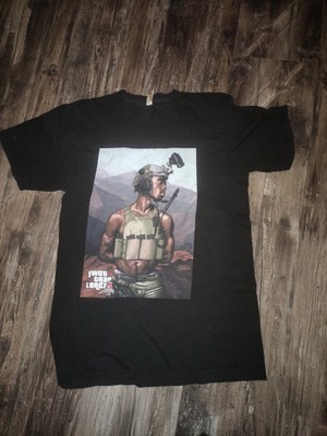 OAF Nation GWOT Trap Lordz Tupac Shakur Operator Shirt M