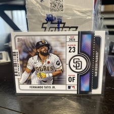 2026 Topps Series 1 Fernando Tatis Jr. #BTP-20 Big Ticket Player Padres