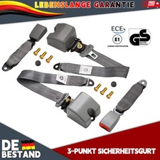 2x 373cm 3-punkt Automatikgurt Sicherheitsgurt Für Opel Astra E-prüfung Grau