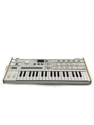 KORG microKORG S MK-1S Synthesizer Vocoder 37-Key Built-in Speaker Used Adapter