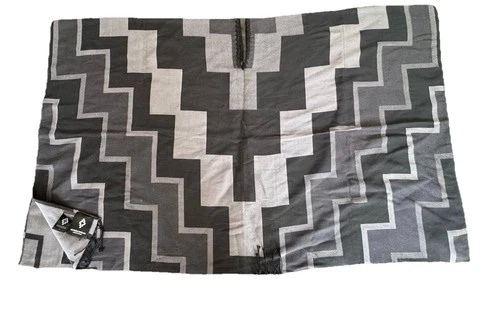 MARCELO BURLON⚡️county Of Milan 2015 Runway 100% Cotton Geometric Pampa  poncho video thumbnail