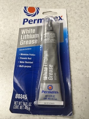 Permatex 80345 White Lithium Grease 1.5 oz.