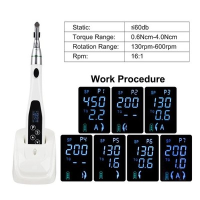 Dental Wireless LED Endo Motor 16:1 Handpiece/Root Canal Apex Locator Treatment
