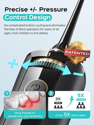 #ad #ad Portable Water Flosser for Teeth: 10 Pressure Settings Professional Water Den... $35.95