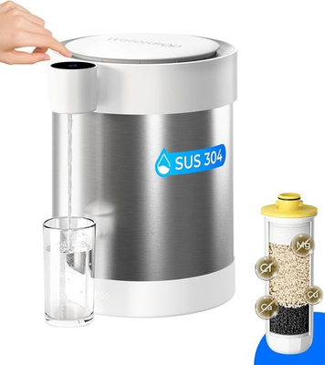 #ad #ad Waterdrop Rechargeable Non Gravity Water Filter System 5 Stage Stainless Steel $149.99